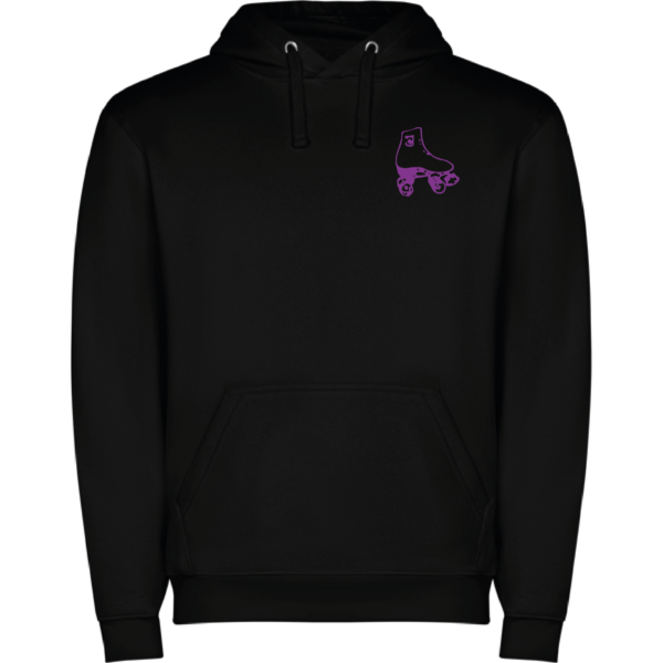 Sudadera capucha Patinatge (del.) Sudadera negra