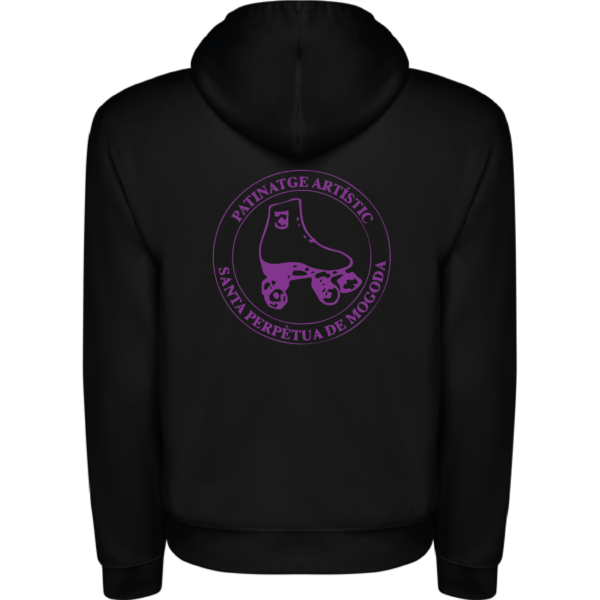 Sudadera capucha Patinatge (tras.) Sudadera negra